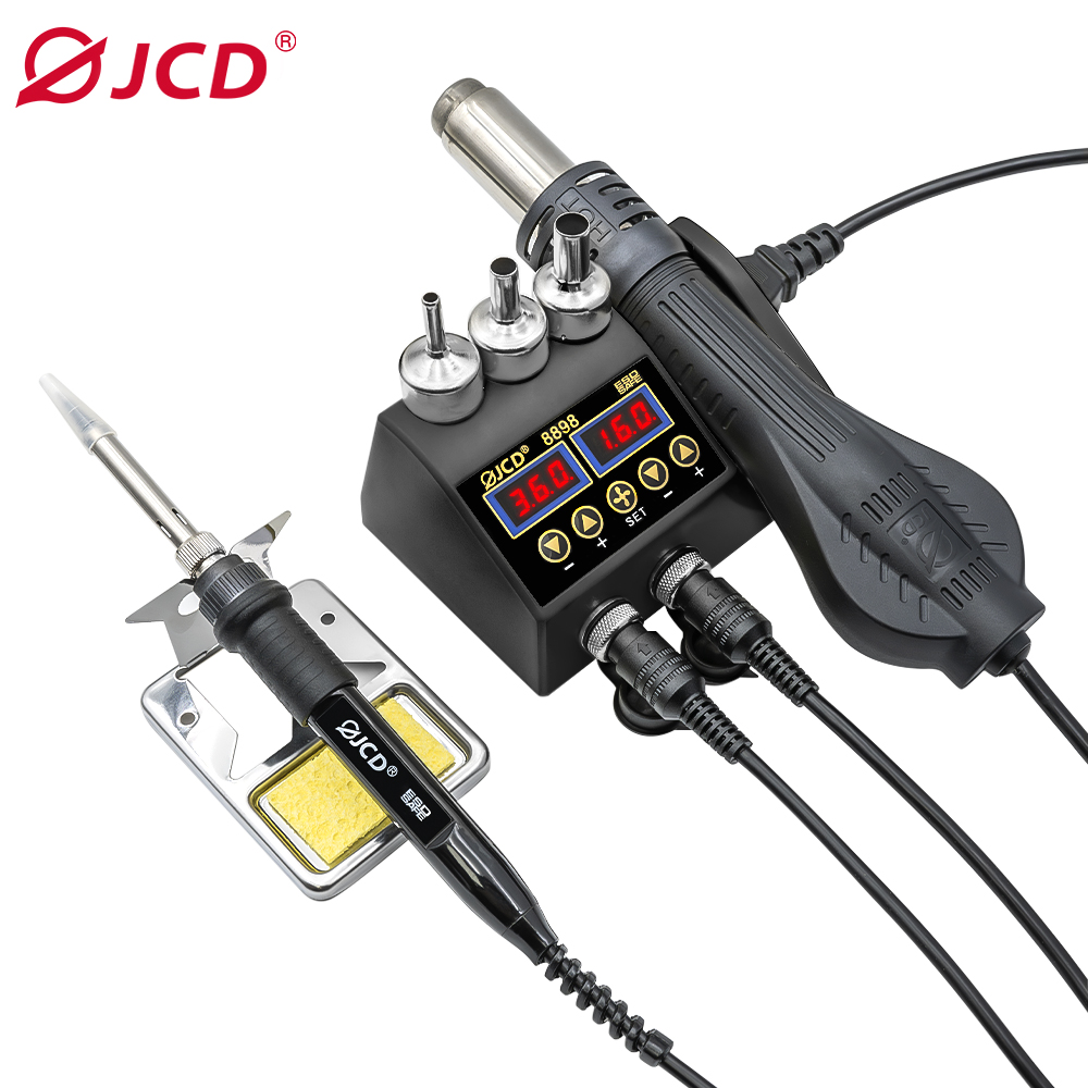 JCD 2 in 1 750W Soldering Stat - 2 In 1 Soldering Rework Station 750W 评论和价格