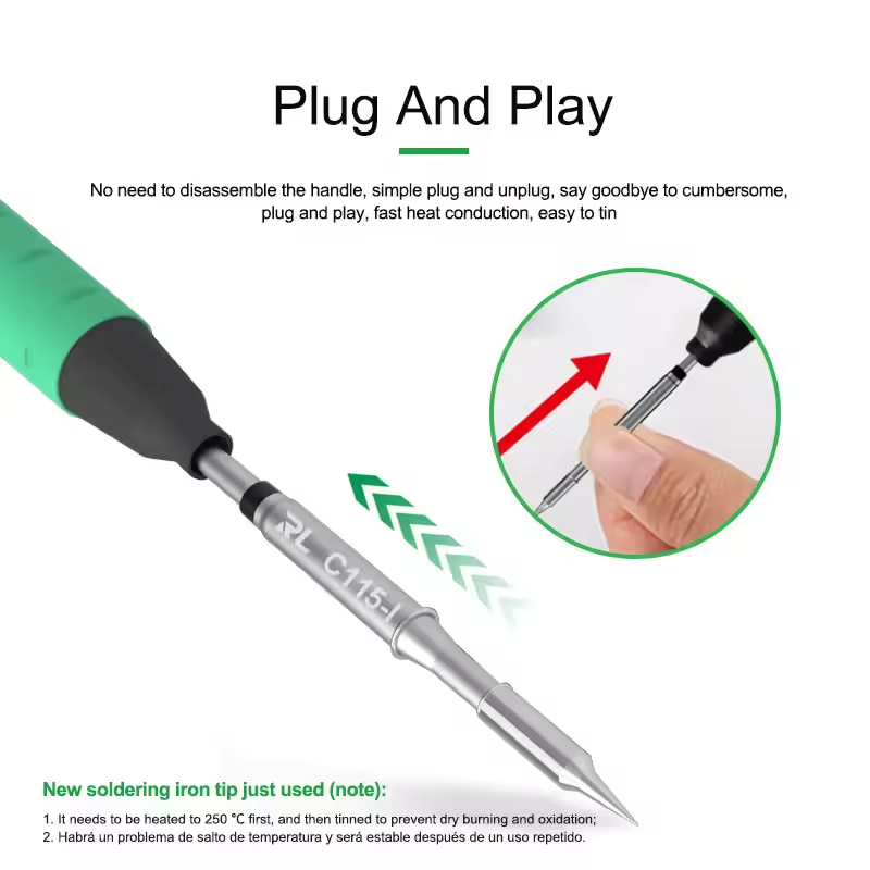 RELIFE C115-K/I/IS Nano-level  - C115 Nano Soldering Iron Station 评论和价格