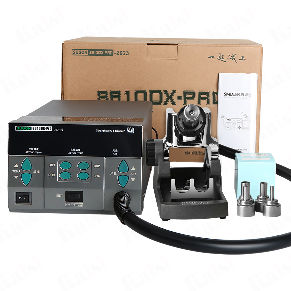 SUGON 8610DX Pro 1000W Hot Air - Infrared Bga Rework Station 评论和价格