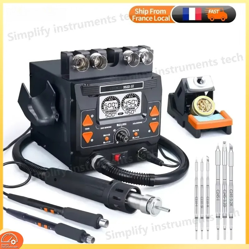 Silverflo 992D III 1220W Solde - C210 Precision Soldering Station 评论和价格