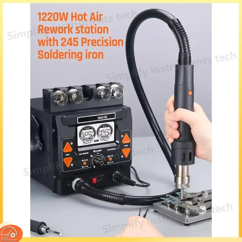 Silverflo 992D III 1220W Solde - C210 Precision Soldering Station 评论和价格
