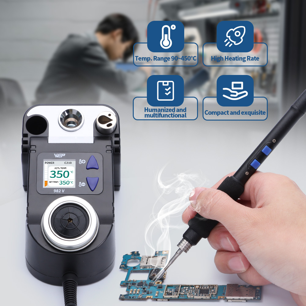 WEP Precision Soldering Iron K - C210 Precision Soldering Station 评论和价格