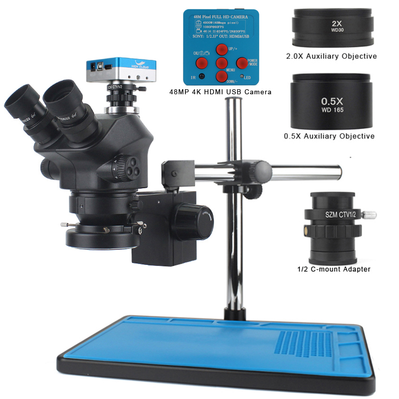 48MP 4K HDMI USB Video Camera  - Simul-Focal Industrial Microscope 4K Hdmi 评论和价格