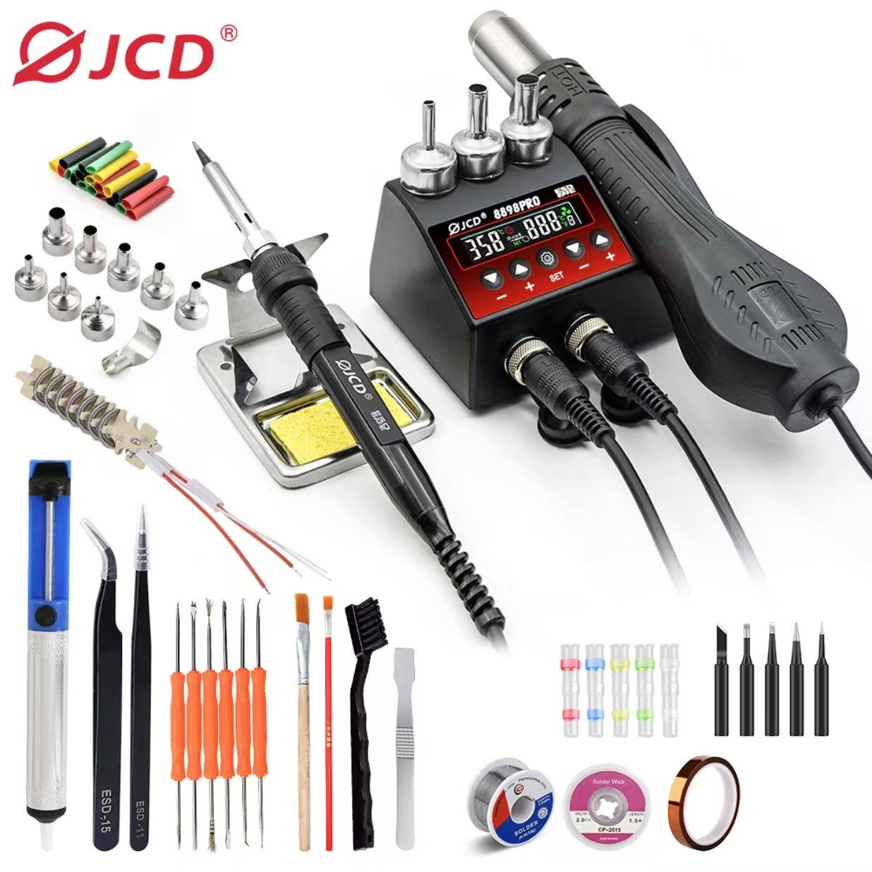 750W SMD Rework Soldering Stat - 2 In 1 Soldering Rework Station 750W 评论和价格