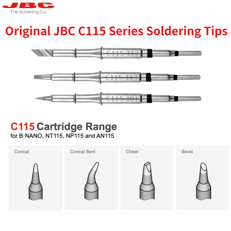 Original JBC C115 Cartridges S - C115 Nano Soldering Iron Station 评论和价格