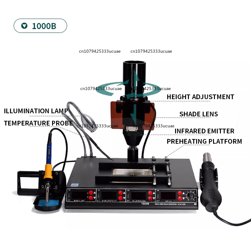 1000B/1000A Infrared Multifunc - Infrared Bga Rework Station 评论和价格