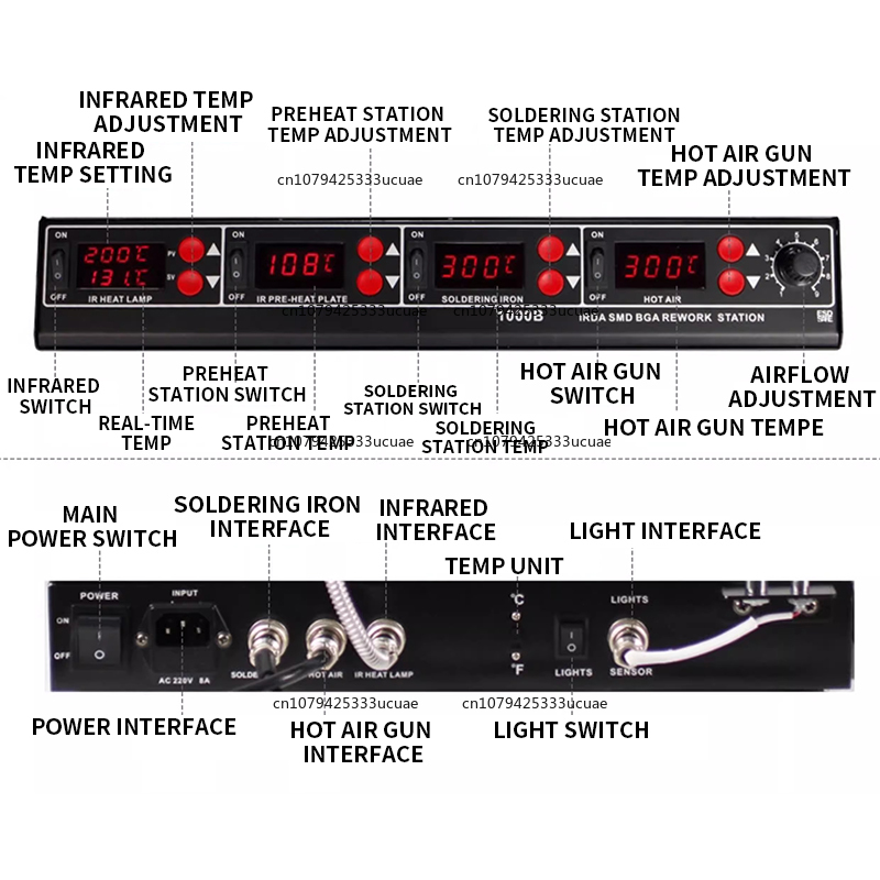 1000B/1000A Infrared Multifunc - Infrared Bga Rework Station 评论和价格