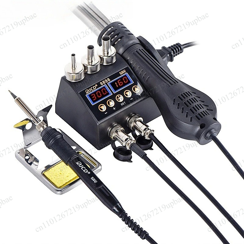8898 2‑in‑1 750W LCD Digital S - 2 In 1 Soldering Rework Station 750W 评论和价格