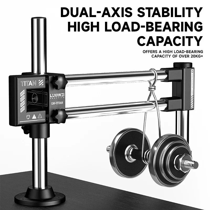 LUOWEI LW-GK02 Biaxal Double B - Articulating Arm Boom Stand Microscope 评论和价格