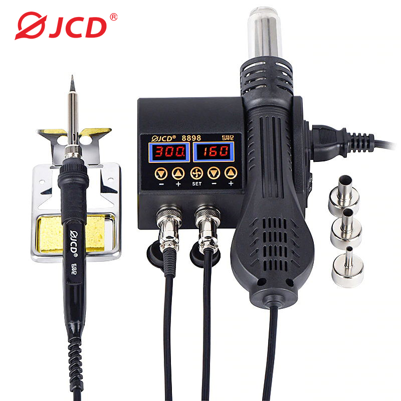 2 in 1 750W Hot Air Gun LCD Di - 2 In 1 Soldering Rework Station 750W 评论和价格