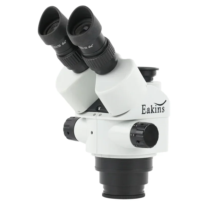 Black 3.5X 90X 7X-45X Simul-Fo - Trinocular Stereo Microscope 7X-45X 评论和价格
