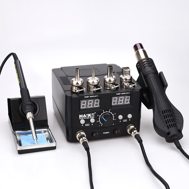 2 IN 1 750W Led Digital Solder - 2 In 1 Soldering Rework Station 750W 评论和价格