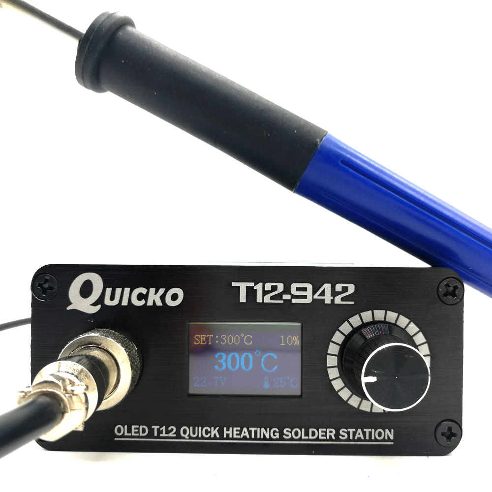 QUICKO MINI T12 STC OLED Digit - T12 Soldering Station Oled 评论和价格
