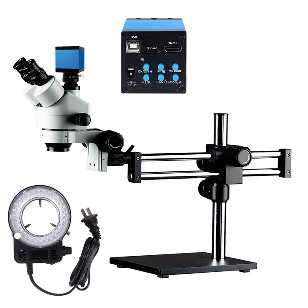 2026/Steady Base Double Boom S - Trinocular Stereo Microscope 7X-45X 评论和价格