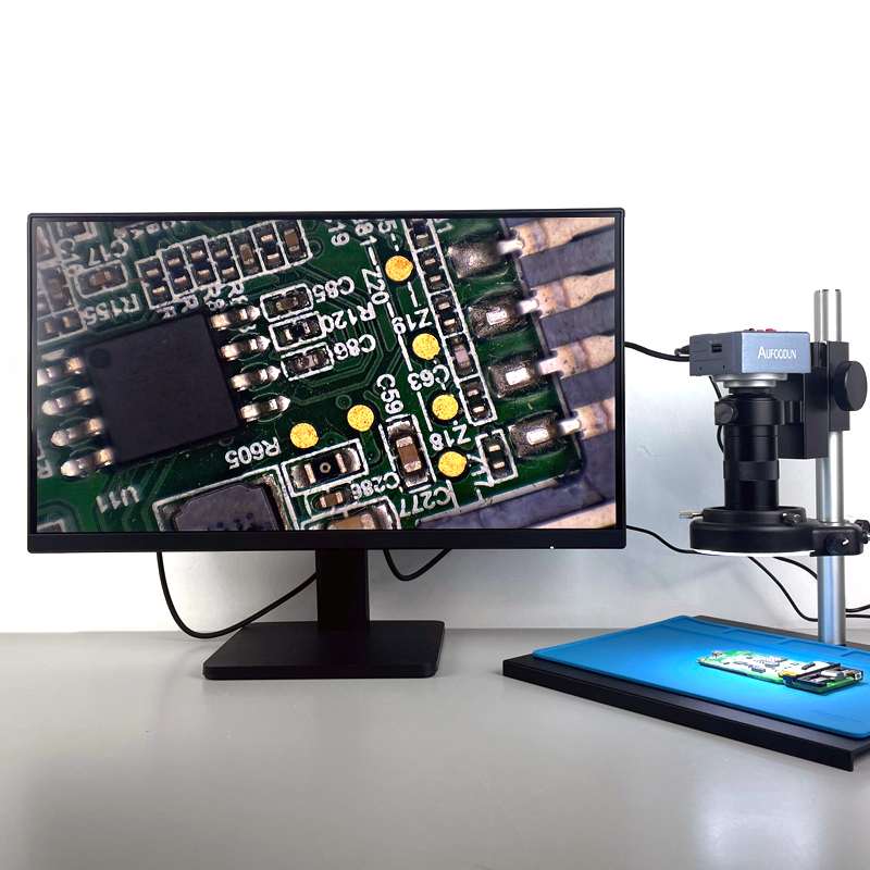 Full HD 4K 60FPS Ultra HD 1080 - 4K Microscope Camera Sony Sensor 评论和价格