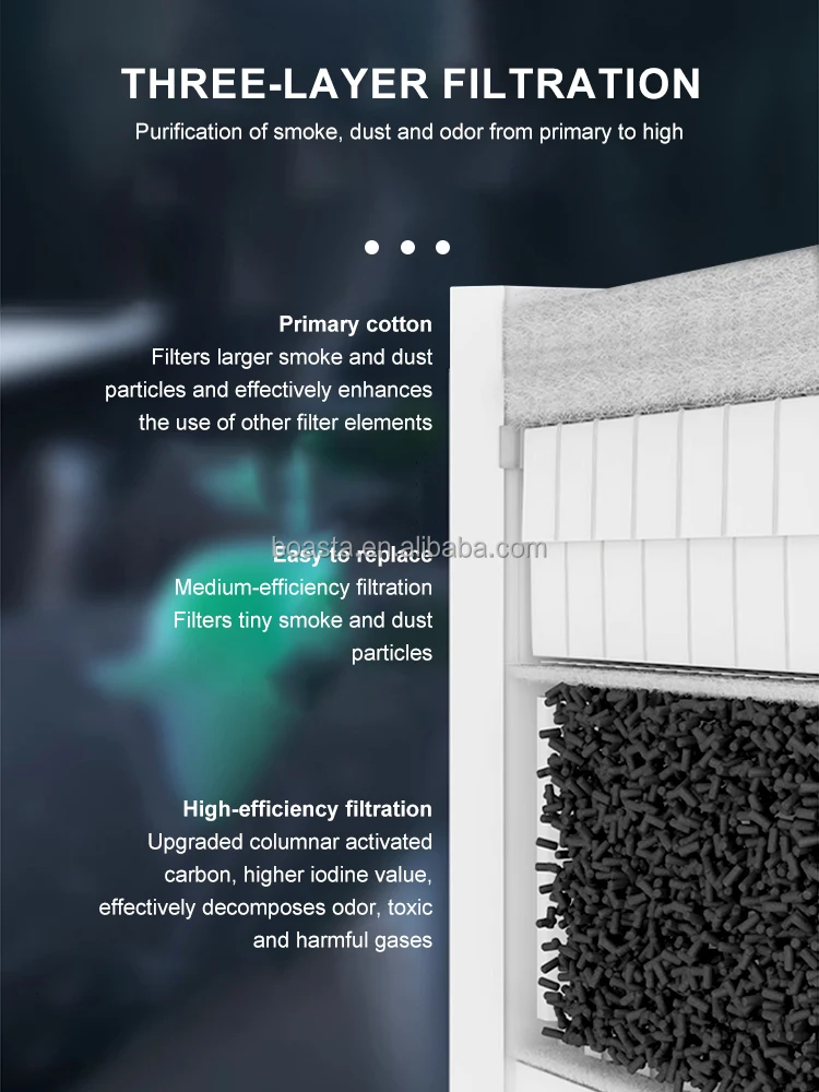 Boasta Smoke Air Purifier Dual - Fume Extractor Soldering Dual Arm 评论和价格
