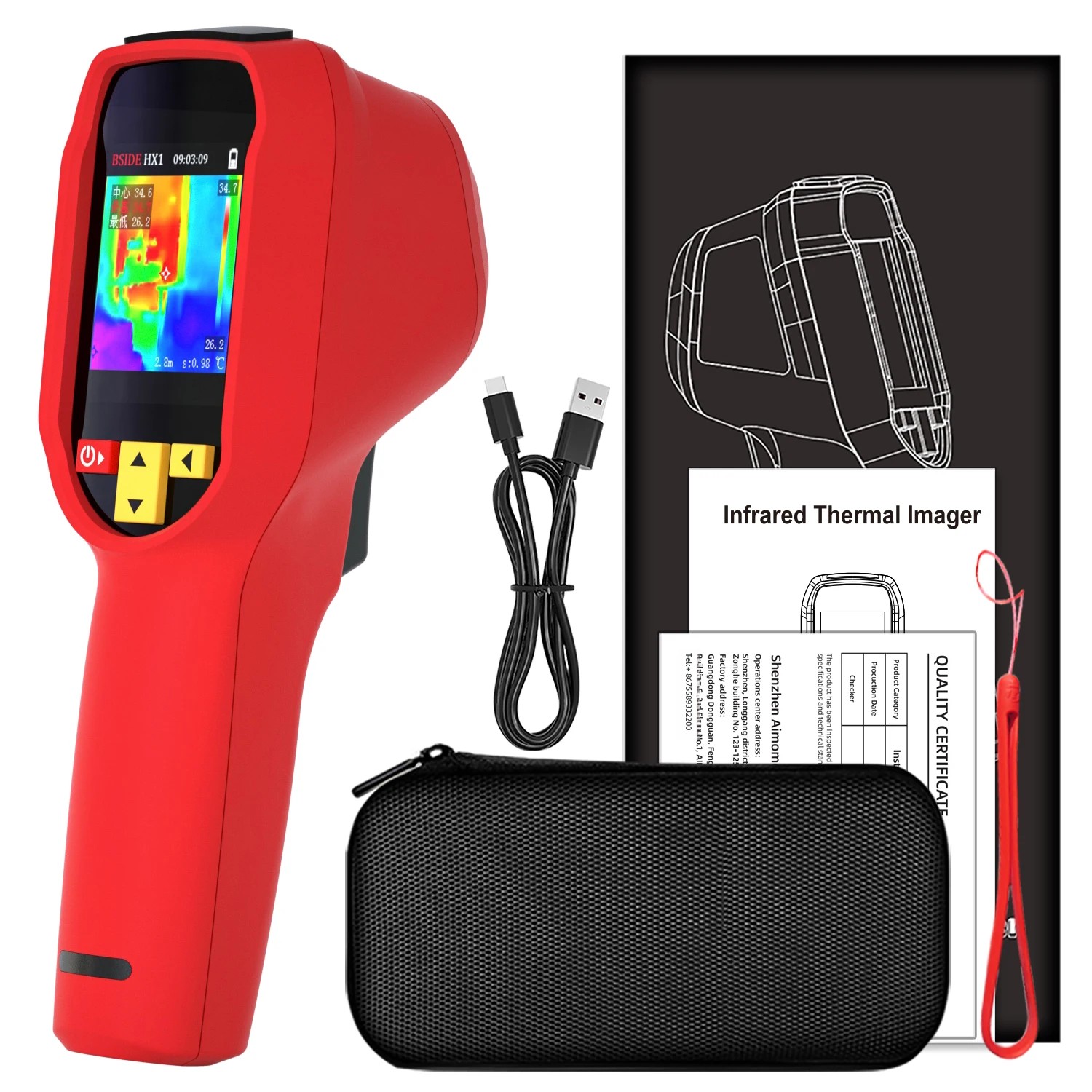 BSIDE HX1 240X240 Thermal Imag - Thermal Imaging Camera Pcb Repair 评论和价格