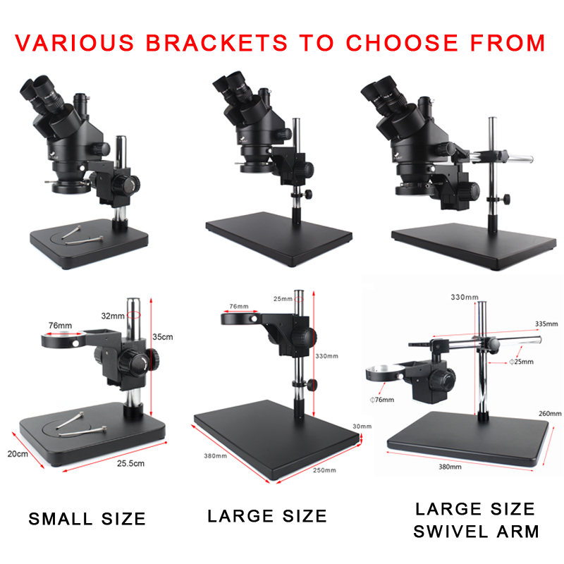 Simul-Focal 7X-45X Continuous  - Trinocular Stereo Microscope 7X-45X 评论和价格