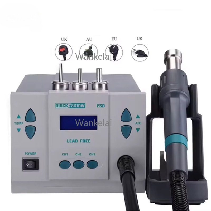Original 1000W 220/110V QUICK  - Hot Air Rework Station 861Dw 评论和价格