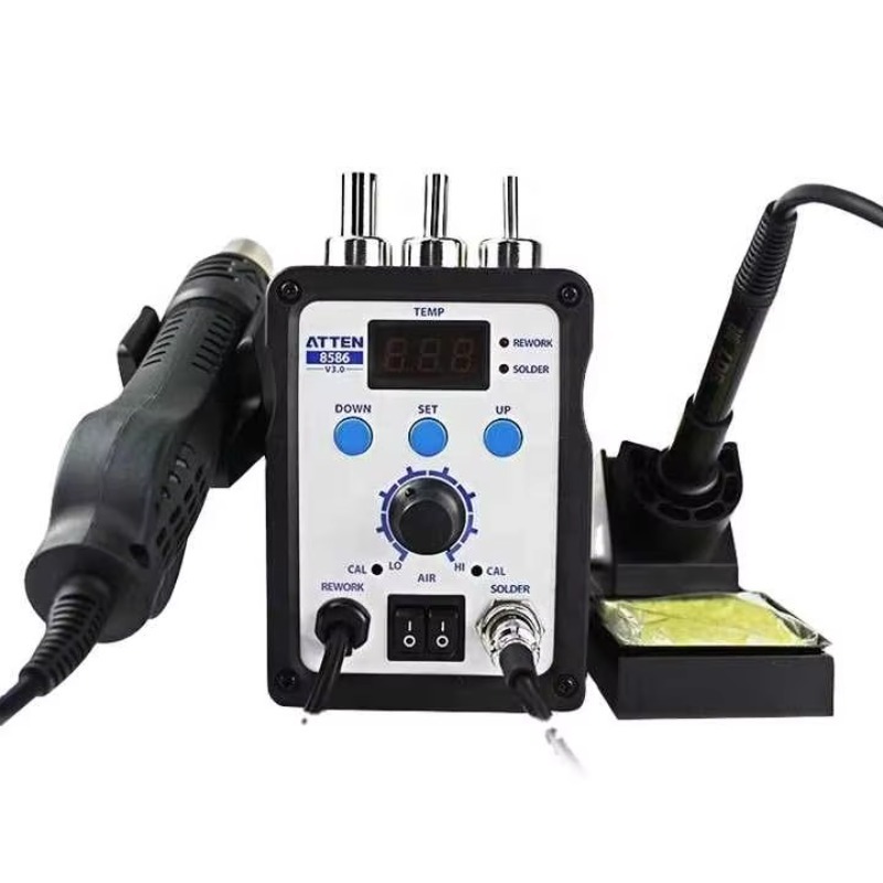 ATTEN AT8586 2 in 1 750W Lead  - 2 In 1 Soldering Rework Station 750W 评论和价格