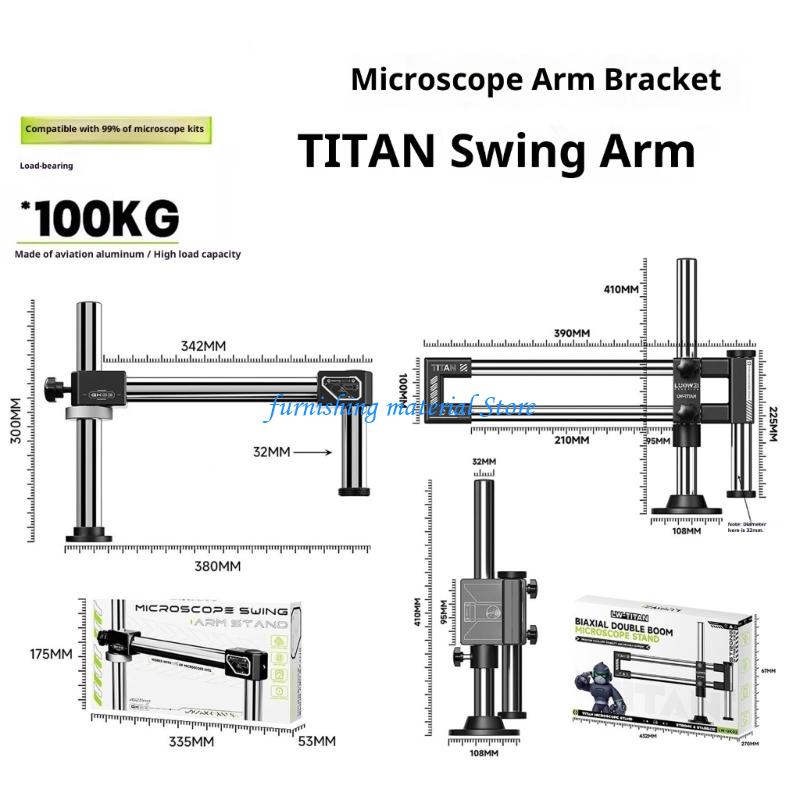 Y5GD Stereo Microscope Double  - Articulating Arm Boom Stand Microscope 评论和价格