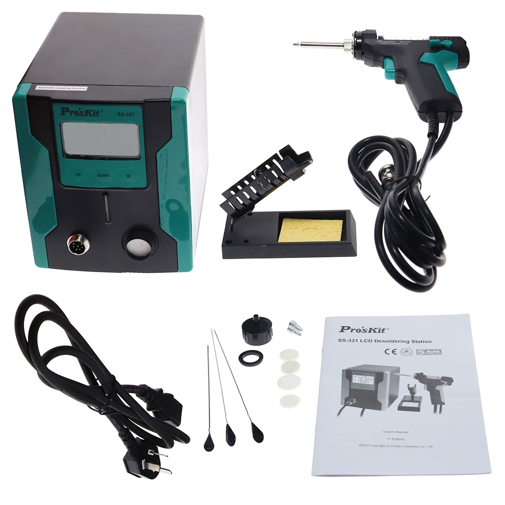 SS-331 LCD Digital Electric De - Desoldering Pump Electric Vacuum Station 评论和价格