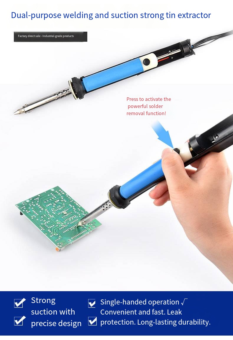 AC 110V/220V Electric Tin Suct - Desoldering Pump Electric Vacuum Station 评论和价格