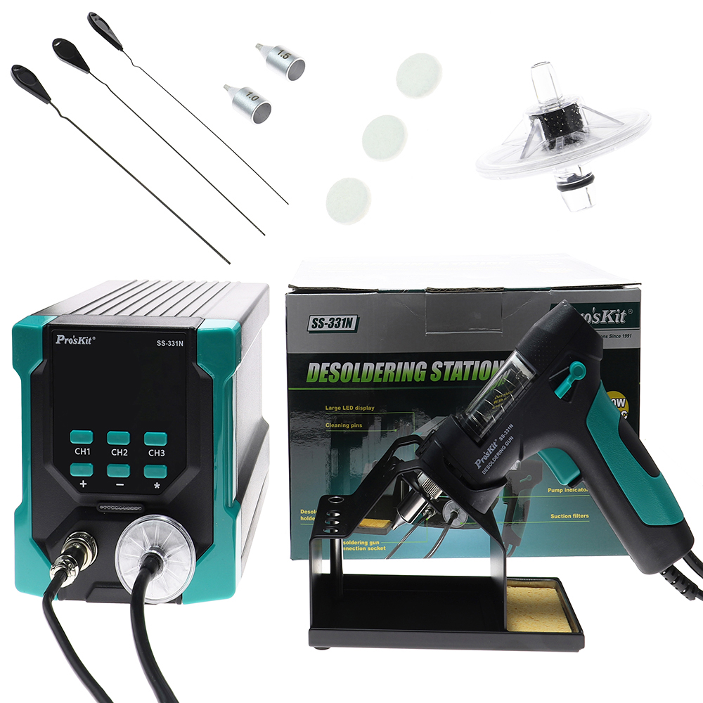 SS-331N Digital Electric Desol - Desoldering Pump Electric Vacuum Station 评论和价格