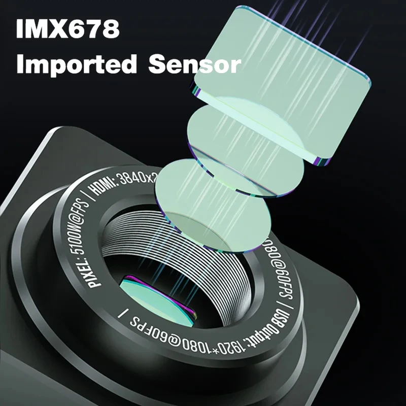 New MECHANIC IMX 307/415/678 S - 4K Microscope Camera Sony Sensor 评论和价格
