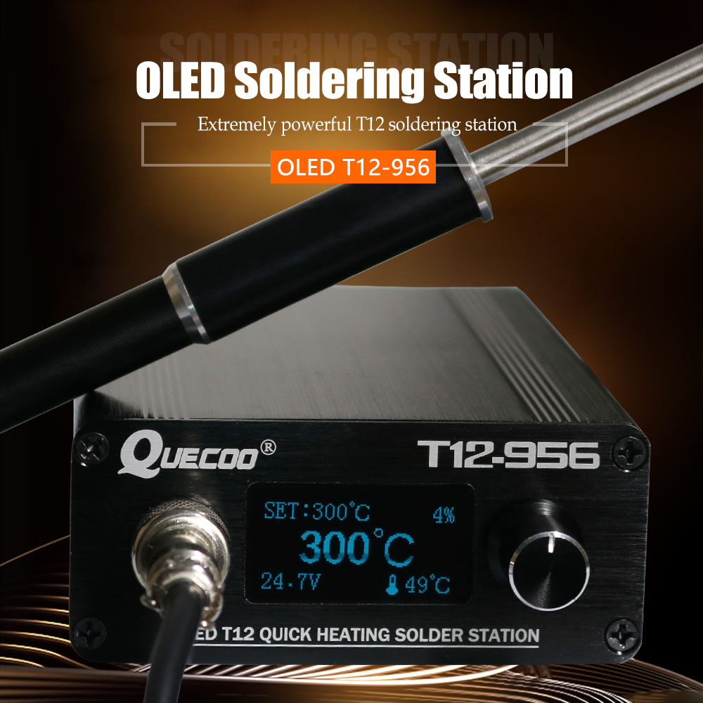 QUECOO T12-956 Soldering Digit - T12 Soldering Station Oled 评论和价格