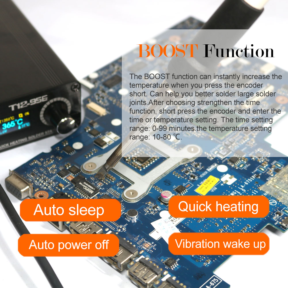 QUECOO T12-956 Soldering Digit - T12 Soldering Station Oled 评论和价格