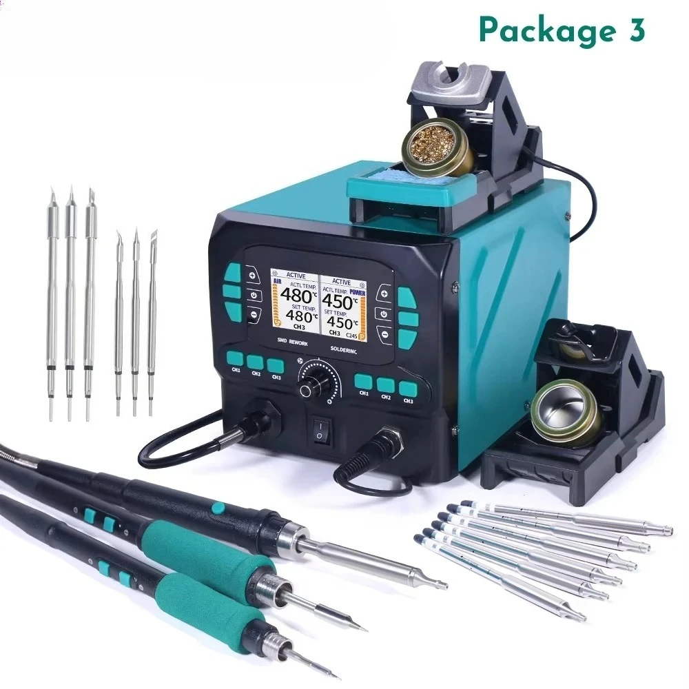 992D-II 2 In1 Tool Nano Hot Ai - C210 Precision Soldering Station 评论和价格