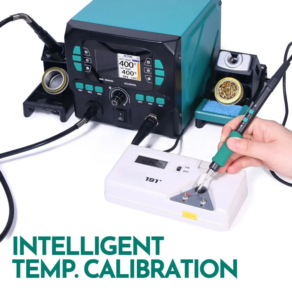992D-II 2 In1 Tool Nano Hot Ai - C210 Precision Soldering Station 评论和价格