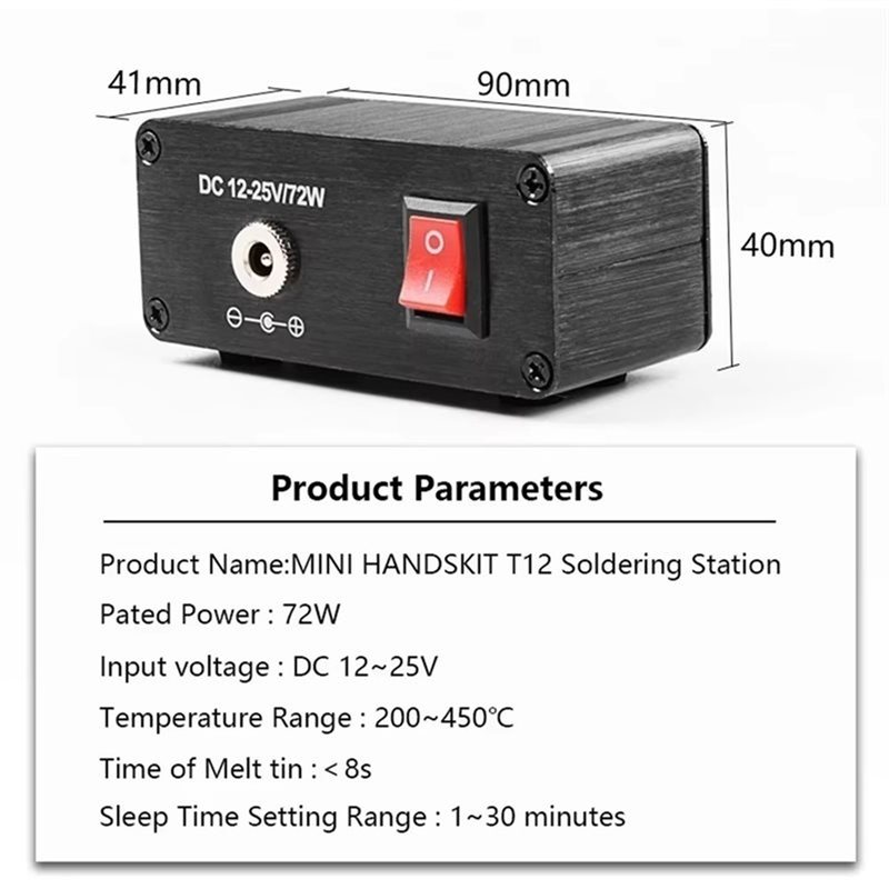 B03C-T12 Digital Soldering Sta - T12 Soldering Station Oled 评论和价格